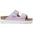 Birkenstock Arizona Flex Platform Birkibuc Two-Strap Sandals - Crocus