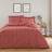 Dunelm Grayson Duvet Cover Red (230x220cm)