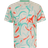 Asics Road All Over Print Short Sleeve Top - Birch