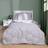 OHS Coverless Football Duvet Cover Grey (198x137cm)
