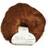 Permin Bella Mohair Brun 145m