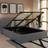 GFW Limited End Lift 4Ft Grey Pu Bonnell Mattress Frame Bed