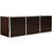 vidaXL Plantenbak Verhoogd 240 x 80 x 77 cm Gegalvaniseerd Staal