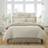 Dorma Luxurious Silky Single Duvet Cover Beige (200x135cm)