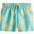 H&M Patterned Swim Shorts - Turquoise/Sun (1265468006)