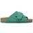 Birkenstock Kyoto Unisex Suede Leather/Nubuck - Digital Green