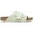 Birkenstock Kyoto Suede Leather - Faded Lime