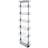 Kukoo Pull Out Kitchen Larders Soft Close - Silver