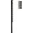 Hasta U-skena Svart 150 cm