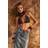 boohoo Triangle Bikini Top - Brown