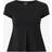 Gina Tricot Topp Peplum - Svart