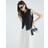 River Island Womens Black Sleeveless Broderie Blouse
