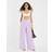 River Island Womens Purple Wide Leg Trousers