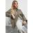 Warehouse Womens Oversized Bow Back Shirt - Olive
