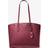 Michael Kors Large Leather Tote Bag - Purple