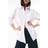 H&M Ladies Striped Oxford Shirt - Light Pink/Striped
