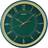 Seiko QXA834M Green/Gold Väggklocka 34cm
