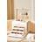 boohooMAN 5 Tier Large Lockable Jewellery Storage Box with Mirror and Handle - White