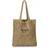 Shein Knitted Shoulder Bag, Versatile Beach Tote Bag With Embroidered Hollow Letter Design, Casual Travel