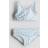 H&M Girls Floral Printed Bikini - Light Blue/Floral