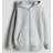 H&M Light Grey Marl Zip-Through Hoodie