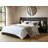 Solace+Co Taylor Double Hotel Ottoman Black Frame Bed