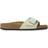 Birkenstock Madrid Big Buckle Nubuck Leather - Faded Lime