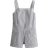 H&M Long Waistcoat - White/Striped