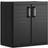 Keter Detroit Black Opbevaringsskab 89x93cm