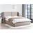 Beliani Super King Size Ottoman Fabric 180 x 200 cm Frame Bed