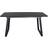 Venture Design Inca with Insert Disc Black Matbord 85x200cm