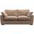 Dunelm Madison Velvet Taupe Sofa 200cm 3 Seater