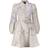 Zimmermann Floral Linen Minidress - Lilac Floral