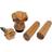 La Pavoni Wooden Handles Olive Kit LPAHANLOD01
