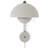 &Tradition Flowerpot VP8 Vermilion Matt Light Grey Væglampe
