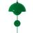 &Tradition Flowerpot VP8 Vermilion Signal Green Væglampe