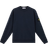 Stone Island 6100020 MALFILÉ Fleece 'OLD' Effect Crewneck Sweatshirt - Blue Marine