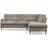 Dunelm Cooper Luxury Chenille Mushroom Sofa 262cm 4 Seater