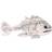 Funny Fashion Skelett Piranha