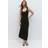 Gina Tricot Crochet Maxi Dress - Brown