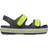 Crocs Kid's Crocband Cruiser Sandals - Slate Grey/Acidity