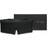Silk Addict 100% Mulberry Silk Sleep Mask Wrap Black