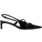 H&M Leather Slingback Court - Black