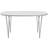 Fritz Hansen Superellipse B612 White Spisebord 100x150cm