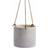 Anne Black Grow Hanging Flower Pot Krukke