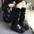 Shein JK Ballet Leg Warmers - Black
