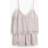 H&M Puderrosa Satinpyjamas Med Spetskanter