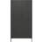 vidaXL 336249 Anthracite Garderob 90x180cm