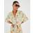River Island Womens White Fruit Polka Dot Print Beach Shirt