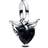 Pandora Vingat Hjärta Minihängberlock Damer - Silver Beads Charm
